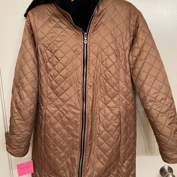 Kate spade reversible winter jacket NWT - Picture 3 of 9